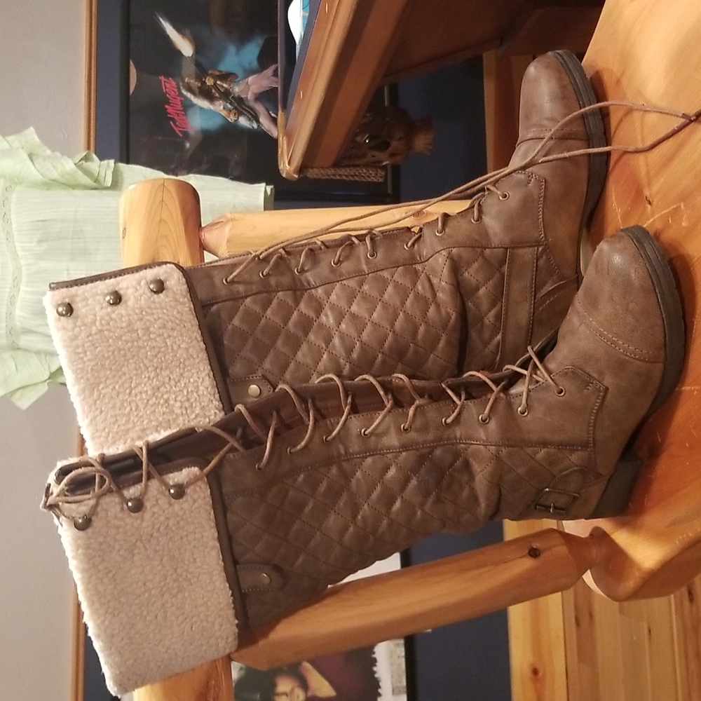 Knee high boots